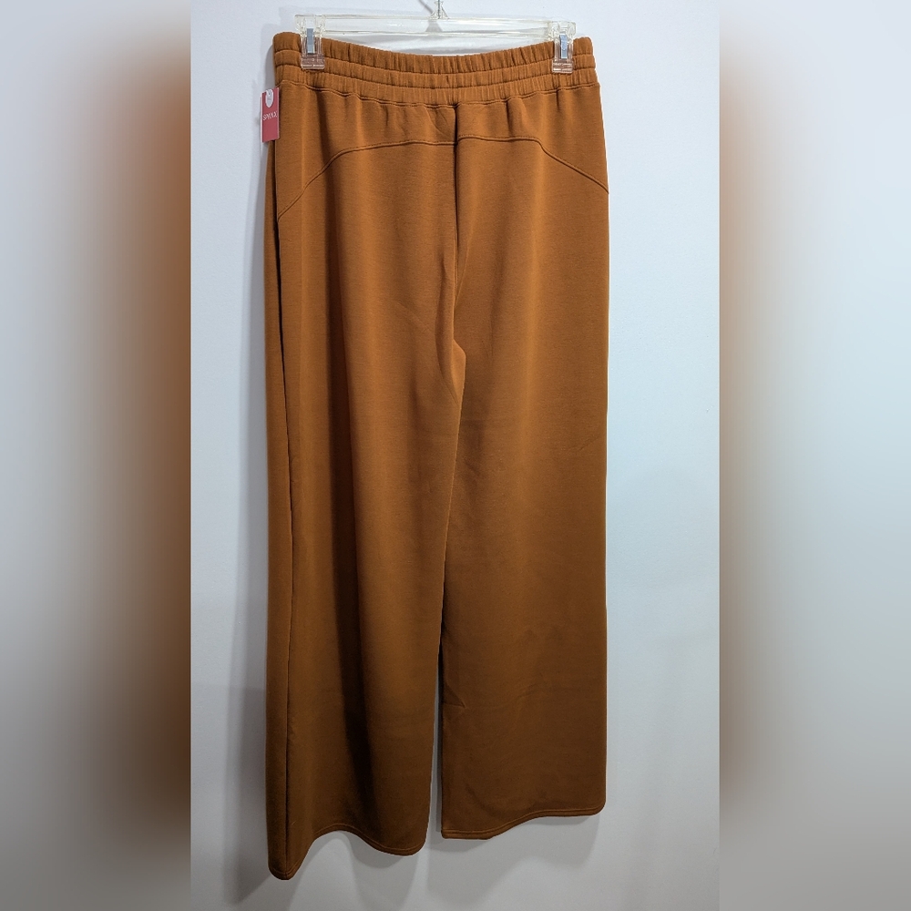 Spanx Women's 50239T Size XL Tall Butterscotch Air Essentials Wide Leg Pants NWT - Picture 6 of 6